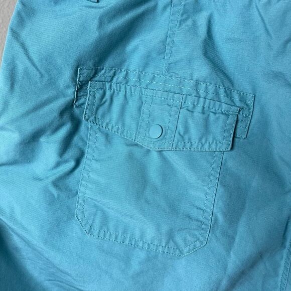 Haband’s Fit-Forever Teal Shorts Size 42 - Picture 2 of 5